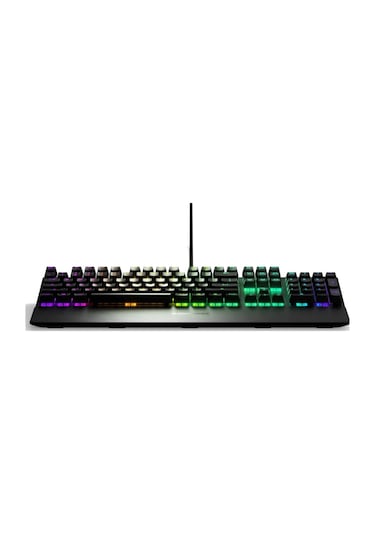 Steelseries Apex 5 Usb Kablolu RGB Işıklı Hibrit Blue Switch Mekanik Oyuncu Q Klavye