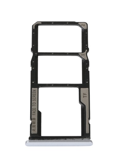 Sım Kart Tepsisi Sım Kart Tepsisi Xiaomi Redmi 10a İçin Micro Sd Kart Tepsisi Gümüş 1 Adet