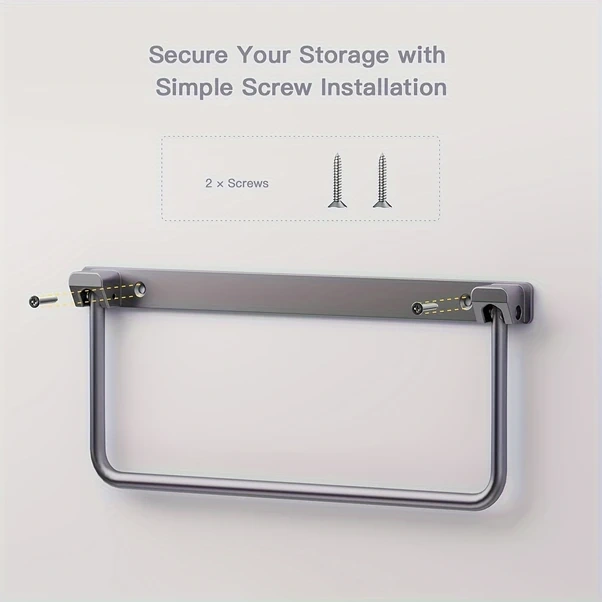 Sinuoshop 4 Parça Katlanır Karavan Ayakkabı Rafı Duvar Montajlı Alüminyum Ayakkabı Askılığı