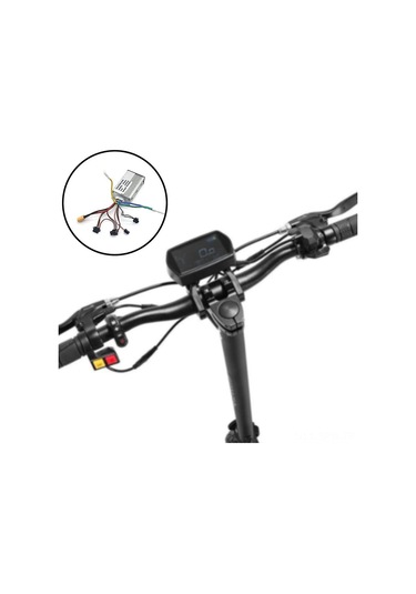 Maiyame Kugoo G2 Pro Elektrikli Kaykay İçin 48v Dijital Gösterge Kontrol Cihazı Kompozit Malzeme, Gümüş