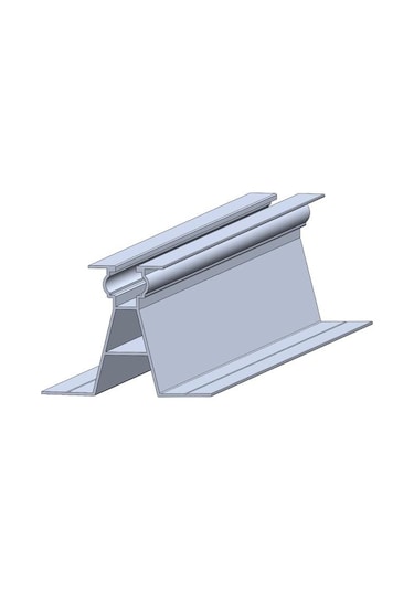 Güneş Paneli Montajı İçin A Tipi H55 Aşık Profil 55cm