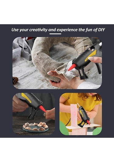 Besthome1 50 Adet Lityum Şarjlı Usb Sıcak Yapıştırıcı Seti - Profesyonel Dıy Ve Tamir İşleri İçin