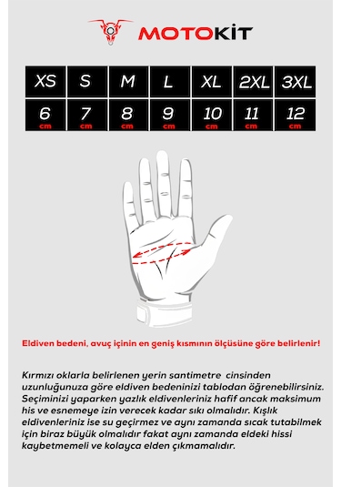 Crayzbull Eagle Mor Su Ve Rüzgar Geçirmez Kışlık Kadın Motosiklet Eldiveni + Buff li