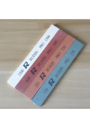 Didadodo Çoklu Boyutlu 4 Parça Korund Bıçak Ve Makas Bileme Taşı Seti