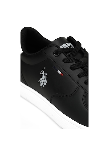 U.S. Polo Assn. 5M THUNDER 5FX Erkek Siyah Günlük Spor Ayakkabısı