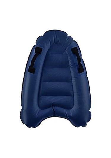 Honeybeeshop Yımuwn Yetişkin Boyutlu Mavi Göl Şişme Sörf Tahtası Dayanıklı Pvc Yüzen Tekme Tahtası Mavi Siyah Kayışlar Havuz Plaj Eğlencesi İçin