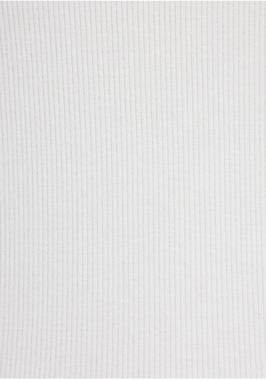 Mavi - Bağcık Detaylı Ekru Atlet 1613940-70057