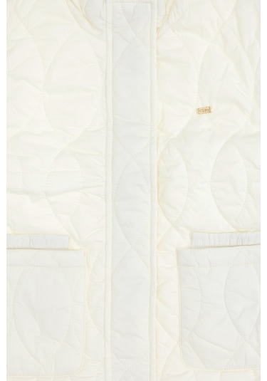 U.s. Polo Assn. Kız Çocuk Krem Yelek Dokuma 50299190-vr071 Krem