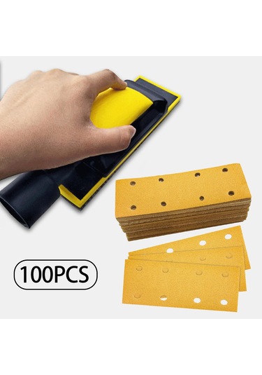 Suntek Taş Deri Ağaç İşleme Için 100 Adet Tozsuz Kanca 240-irmik