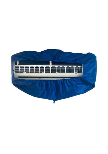 Evrensel Klima Yıkama Kapağı Duvara Monte Klima Koruyucu Toz Kapağı Temizlik Aracı Sıkıştırma Kayışı İle 3.0m Tahliye Boruları