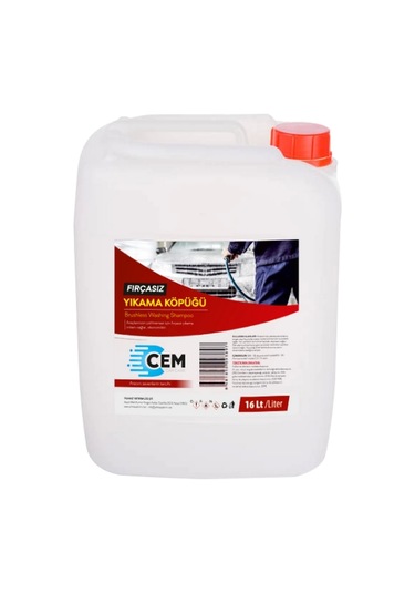 Cem Car Care Fırçasız Cilalı Oto Yıkama Köpüğü 16 Lt