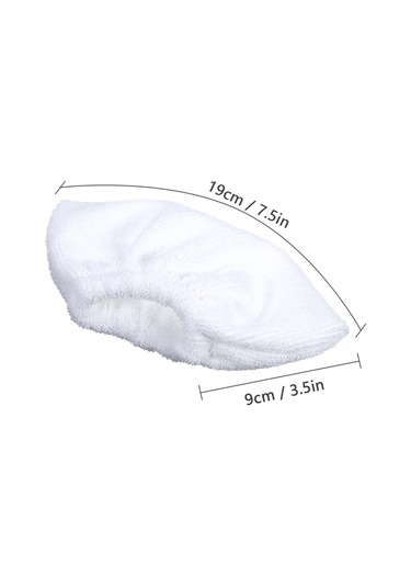 Teltree Karcher Sc2/sc3/sc4/sc5 Buharlı Temizleyici İçin 3'lü Mikrofiber Bez Seti - Nozul Kılıfı Ve Temizleme Pedi