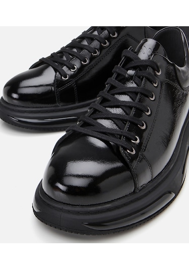 Hotiç Erkek Rugan Deri Siyah Hafif Tabanlı Spor Ayakkabı 02ayh305920a100 Siyah-black Siyah Hotiç Erkek Rugan Deri Siyah Hafif Tabanlı Spor Ayakkabı 02ayh305920a100 Siyah-black Siyah