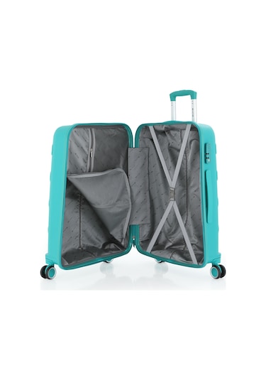 Mçs Polipropilen Valiz V376 55 Cm S23sy100002955 00207 Cam Göbeği