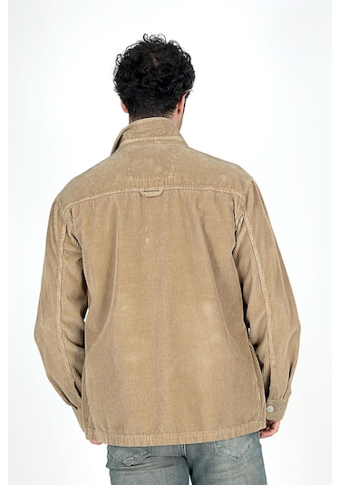 Lee Cooper Lukas Erkek Kadife Ceket Bej-20448 Bej