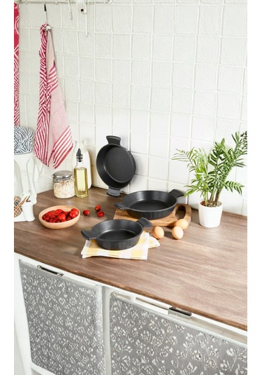 Kuvars Sahan Seti Siyah