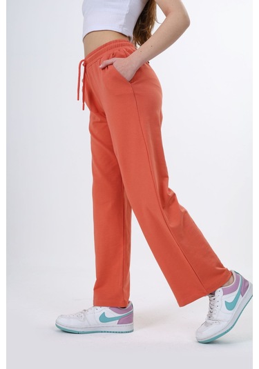 Toontoy Kız Çocuk Eşofman Alt Kiremit