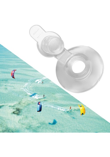 Homyl Kiteboard Uçurtma Şişirme Bir Pompa Valfi Şeffaf Tpu