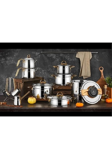 Remetta Anna 18 Parça Silver Çeyiz Seti