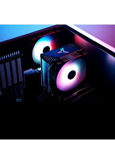 Reedark Jonsbo Cr-1000 Renkli Versiyon Cpu Soğutucu, 4热管, Pwm Kontrollü Fan, Renkli Işıltı Efekti, Çok Platform Desteği