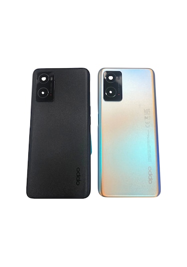 Oppo A96 Cph2333 Kasa Arka Kapak Pil Kapağı Siyah