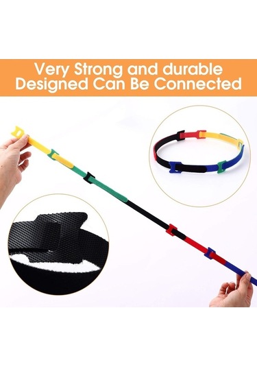 Besthome1 Beğen Nilon Bant Kabloları - 12x250mm, Ev/ofis İçin Organize Etme, Yeniden Kullanılabilir, Dayanıklı