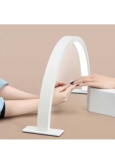 Fastbuy Dream011 Beyaz Led Tırnak Lambası, Parlaklık/renk Sıcaklığı Ayarlanır, Manikür/kirpik/cilt Bakımı, Uygun Kişiler İçin Beyaz