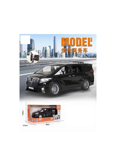 Ceren Ctoys Alphard Sesli Işıklı Model Araba 8086-1 Siyah