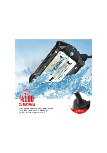 Cree Led 72w Çift Sıra Off Road Led Bar