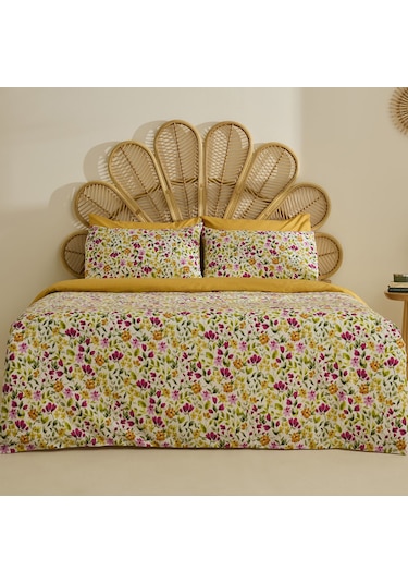 Sarah Anderson Bloomsy Çift Kişilik Nevresim Takımı Pembe Pembe