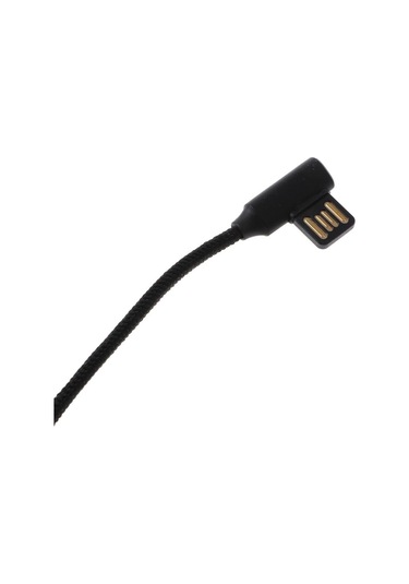 Suntek Örgülü 90 Derece Dik Açı Tip C Mikro Usb