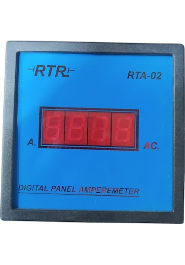 Rtr Dijital Ampermeter Rta-02 5a