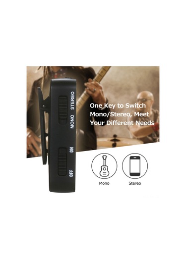 Mufunye Wp-14 Kablosuz Kulak İçi Monitör 1 Alıcı - 2.4ghz 12ms Gecikme, 30m Menzil, 24bit/48khz Kayıpsız Ses Kalitesi