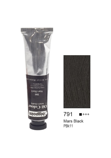 Bigpoint Yağlı Boya 45 Ml Mars Black 791 6'lı Kutu