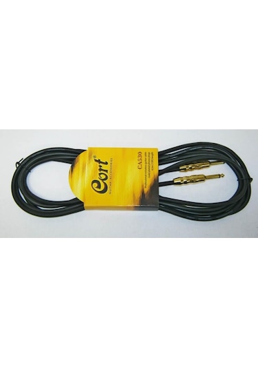 Cort Ca530 Bk Enstrüman Kablosu Gürültüsüz 4,50 Metre