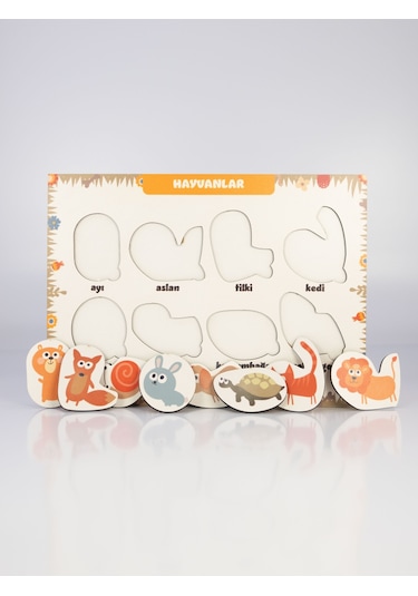 Capellawoodworks Bultak Puzzle Oyunu Hayvanlar