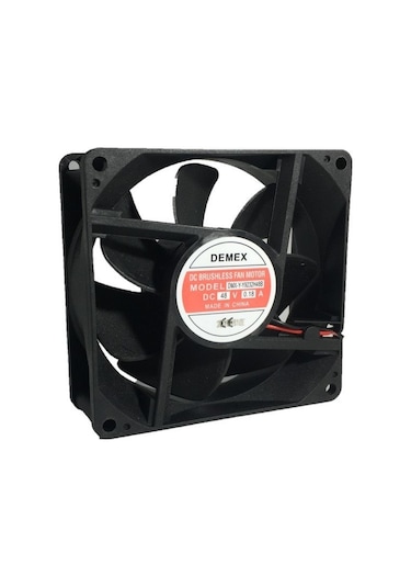 Demex 92X92X32Mm 48V Dc Kare Fan Rulmanlı