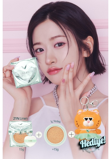 Clio Kill Cover Skin Fixer Cushion 21N Linen Luxury Koshort