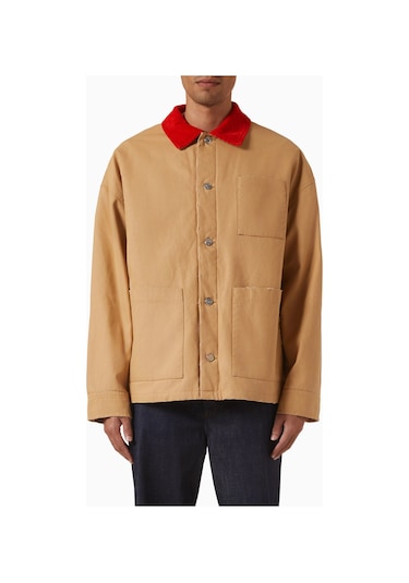 A.p.c X Marc Jacobs The Stoned Erkek Kanvas Ceket Çok Renkli