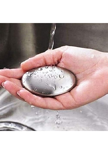 Mufunye Paslanmaz Çelik Koku Giderici Sabun - 3-5 Yıl Etkili & Ayak Kokusu İçin Kullanım Gümüş