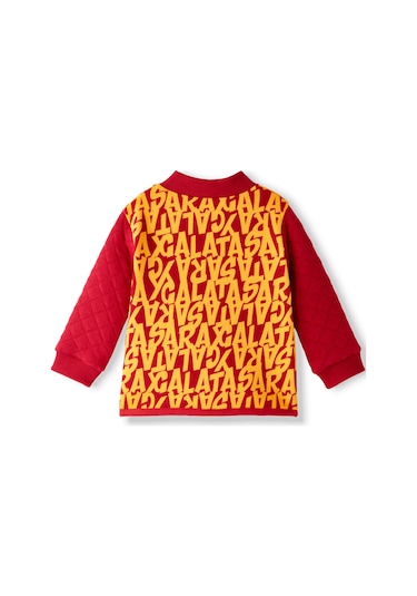 Gsstore Galatasaray Bebek Ceket B252038 Sarı - Kırmızı