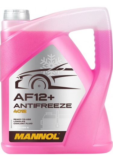 Mn4012-5 Antifreeze Af 12+ -40 Longlıfe Kırmızı 5 L Kırmızı
