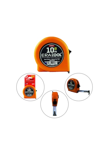 Kerem Eratool  Era12538 Şerit Metre 10 25 MM Sarı