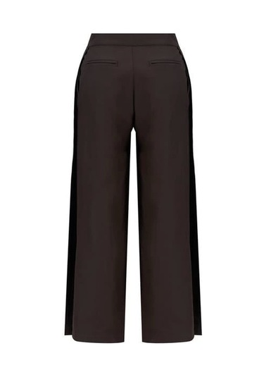 Armine Beli Bağlamalı Blazer Takım 25y6007 Kahverengi Kahverengi