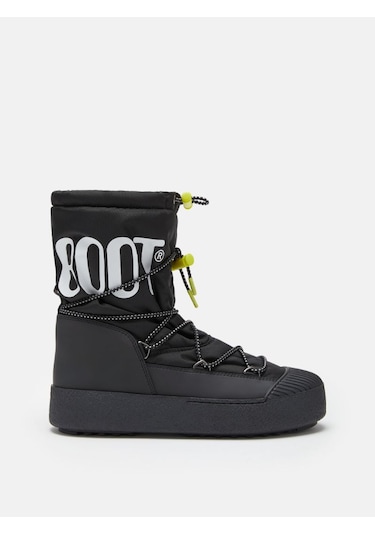 Bot Kar Erkek 80d2440080-n001 Moon Boot Mtrack Polar Nylon Black Siyah