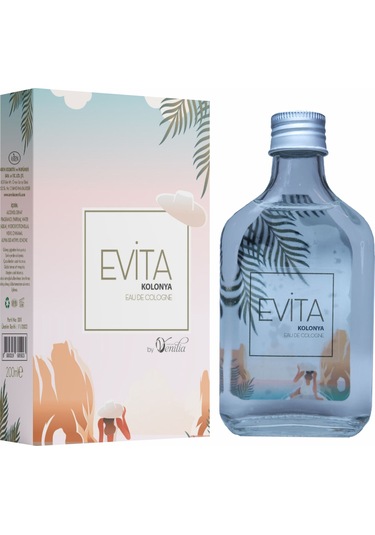 Venilia Evita Kolonya Cam Şişe EDC 200 ML
