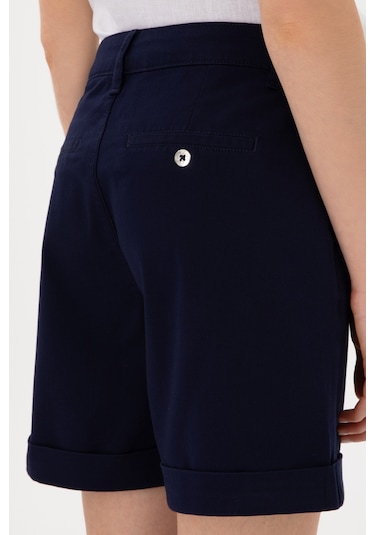 U.s. Polo Assn. Kadın Lacivert Şort / Bermuda 50309125-vr033 Lacivert
