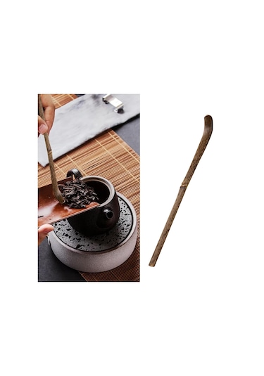 Suntek Matcha Kepçe Çay Gereçleri Zanaat Chashaku Stil-a