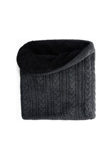 Colins Antrasit Erkek Atkı Cl1066244 Q1.V1 Anm Antrasit Melanj