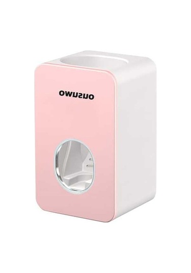 Flybuy Tembel Sıkma Rafı Rafı Pembe Pembe Otomatik Macunu Macunu Macunu Fırçası Eseri Duvar Diş Diş Diş Diş Delme Bosphorusboutique Askısı Ah Mv Pembe